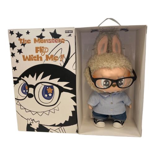 POP MART (ポップマート) LABUBU フィギュア THE MONSTERS FLIP WITH ME Vinyl Plush Doll