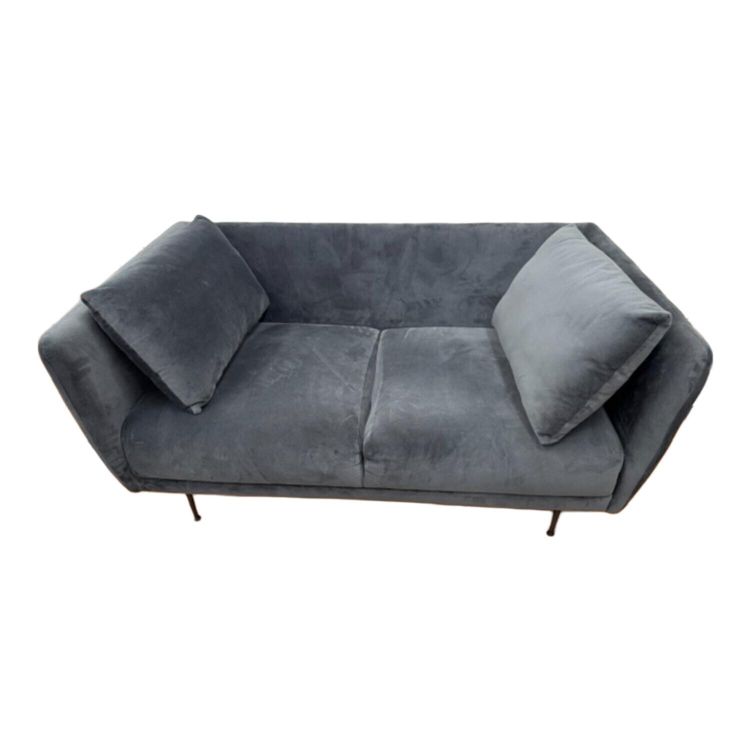 Franc franc (フランフラン) 2人掛けソファー グレー セーラソファ2S