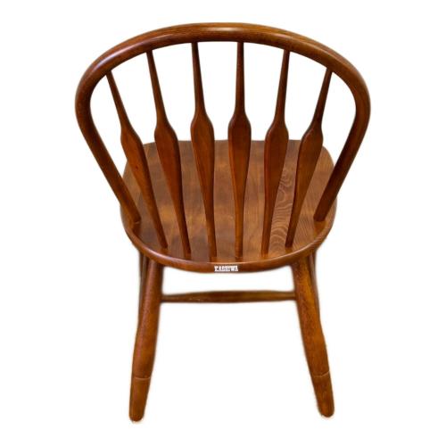 KASHIWA (柏木工) アローバックチェア ブラウン｜トレファクONLINE