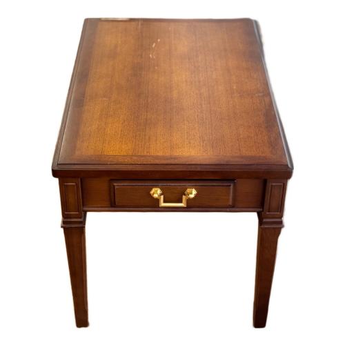 MARUNI (マルニ) サイドテーブル ブラウン 地中海シリーズ