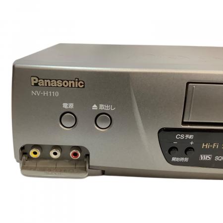 昭和のビデオ，デッキ Panasonic (パナソニック) ビデオデッキ NV-H110 1998年製 動作確認