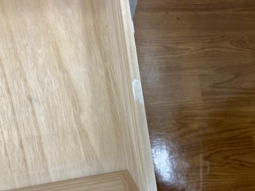 チェスト 取っ手薔薇 ホワイト