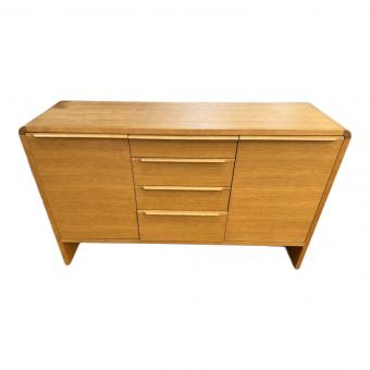 日進木工 (ニッシンモッコウ) サイドボード GROW Sideboard 扉内側 38 幅:約120㎝ ナチュラル