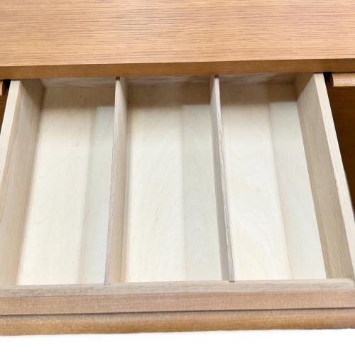 日進木工 (ニッシンモッコウ) サイドボード GROW Sideboard 扉内側 38 幅:約120㎝ ナチュラル