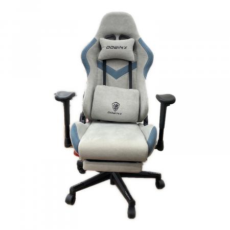 Dowinx (ドウィンクス) ゲーミングチェア ホワイト×スカイブルー