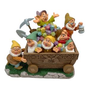DISNEY (ディズニー) 白雪姫 七人の小人 トロッコ ジュエリースタンド
