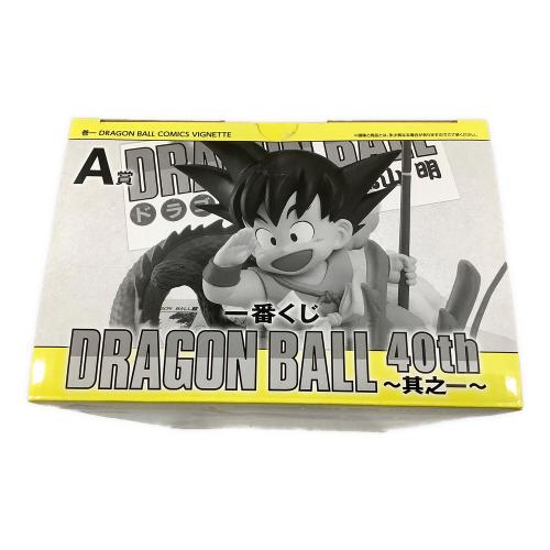 ドラゴンボール A賞 孫悟空と仲間たち フィギュア @ 巻一 「一番くじ ドラゴンボール 40th ～其之一～」 DRAGON BALL COMICS VIGNETTE