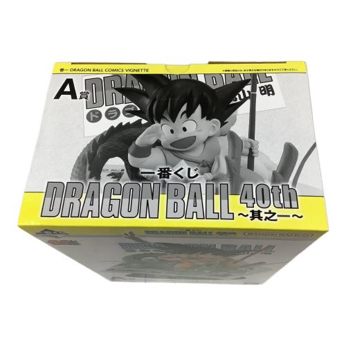 ドラゴンボール Ａ賞 孫悟空と仲間たち フィギュア @ 巻一 「一番くじ ドラゴンボール 40th ～其之一～」 DRAGON BALL COMICS VIGNETTE