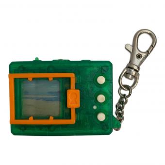 BANDAI (バンダイ) デジタルモンスター Ver.1 デジモン レトロゲーム グリーン 1997年 ペン跡有