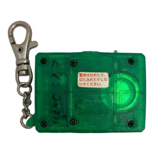 BANDAI (バンダイ) デジタルモンスター Ver.1 デジモン レトロゲーム グリーン 1997年 ペン跡有