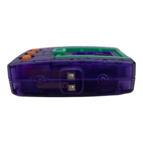 BANDAI (バンダイ) デジタルモンスター Ver.1 デジモン レトロゲーム パープル 1997年