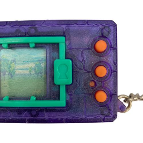 BANDAI (バンダイ) デジタルモンスター Ver.1 デジモン レトロゲーム パープル 1997年