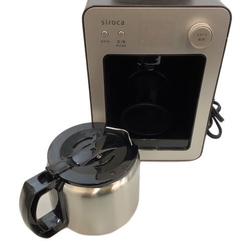 siroca (シロカ) 全自動コーヒーメーカー SC-A372 2024年製 カフェばこ