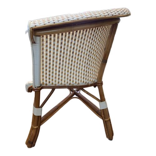 MAISON DRUCKER (メゾン ドラッカー) 2人掛けソファー ラタン編込み ホワイト×ナチュラル