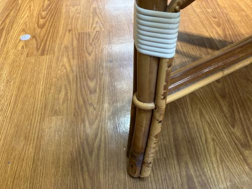 MAISON DRUCKER (メゾン ドラッカー) 2人掛けソファー ラタン編込み ホワイト×ナチュラル