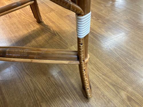 MAISON DRUCKER (メゾン ドラッカー) 2人掛けソファー ラタン編込み ホワイト×ナチュラル