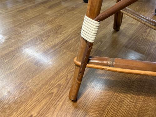 MAISON DRUCKER (メゾン ドラッカー) 2人掛けソファー ラタン編込み ホワイト×ナチュラル