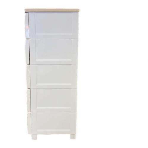 FITS (フィッツ) ウッドトップチェスト ナチュラル×ホワイト