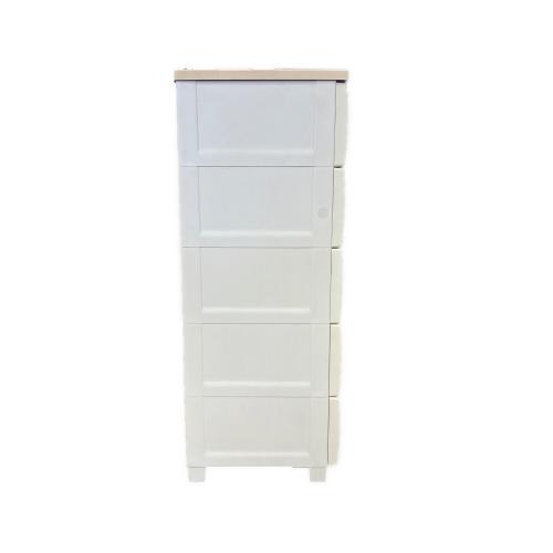 FITS (フィッツ) ウッドトップチェスト ナチュラル×ホワイト