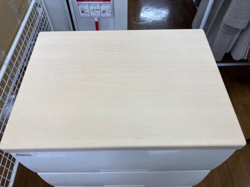 FITS (フィッツ) ウッドトップチェスト ナチュラル×ホワイト