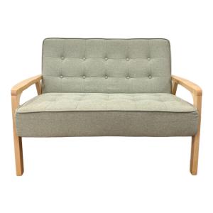 ニトリ 2人掛けソファー グレー ルッキ