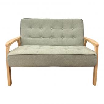 ニトリ 2人掛けソファー グレー ルッキ