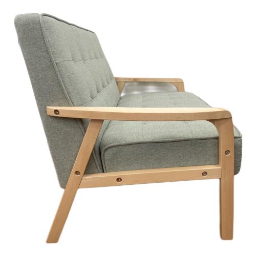 ニトリ 2人掛けソファー グレー ルッキ