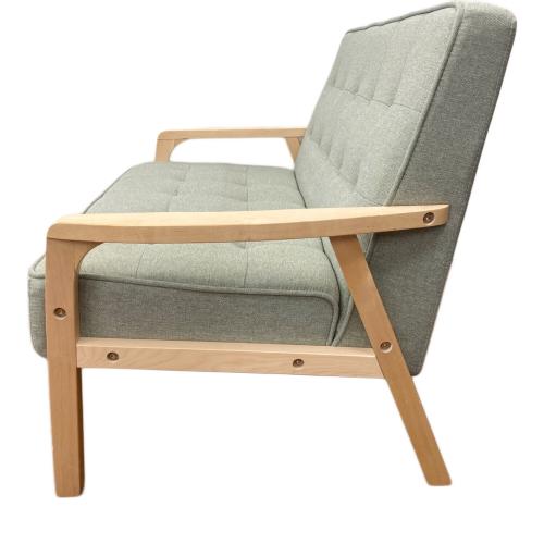 ニトリ 2人掛けソファー グレー ルッキ