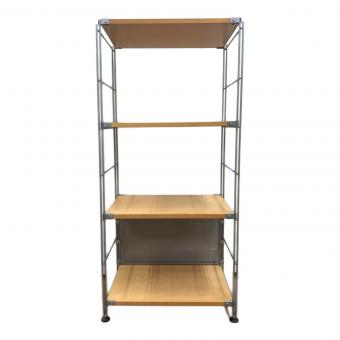 無印良品 (ムジルシリョウヒン) ステンレスユニットシェルフ  ナチュラル