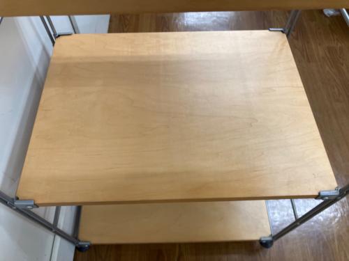 無印良品 (ムジルシリョウヒン) ステンレスユニットシェルフ  ナチュラル