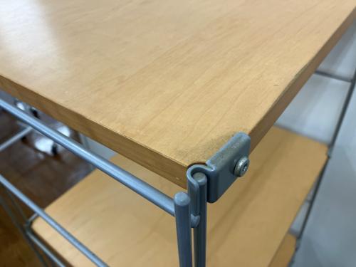 無印良品 (ムジルシリョウヒン) ステンレスユニットシェルフ  ナチュラル