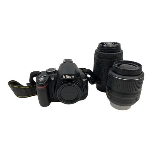 Nikon (ニコン) デジタル一眼レフカメラ D3000 ダブルズームキット