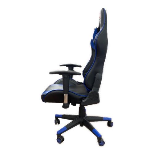 JPRACING ゲーミングチェア ブルー×ブラック