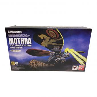 BANDAI (バンダイ) モスラ(成虫)＆モスラ(幼虫) フィギュア Special Color Ver. 『ゴジラVSモスラ』 @ S.H.モンスターアーツ