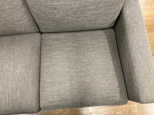 ニトリ カウチソファー オットマン付 ブラウン