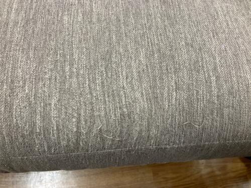 ニトリ カウチソファー オットマン付 ブラウン