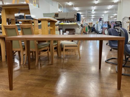 ACTUS×knot antiques ダイニング3点セット　ブラウン×グレー FB×ABOCK