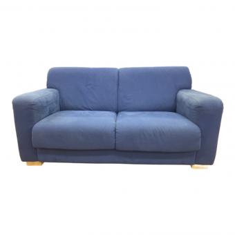 2人掛けソファー ブルー