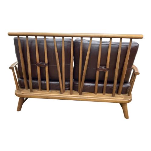 ミキモク 2人掛けソファー ワインレッド