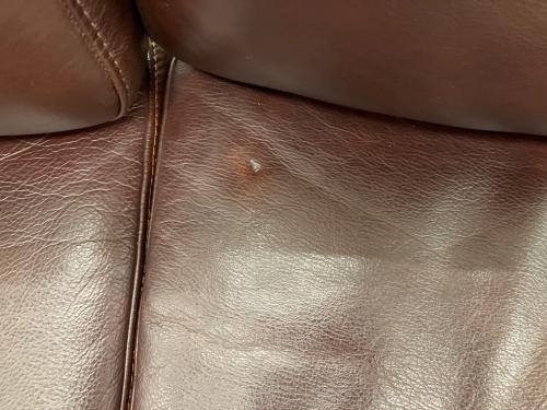 ミキモク 2人掛けソファー ワインレッド