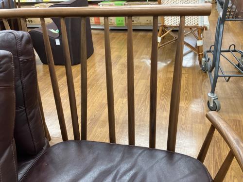 ミキモク 2人掛けソファー ワインレッド