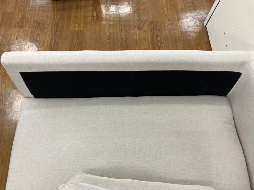 2人掛けソファー ライトグレー