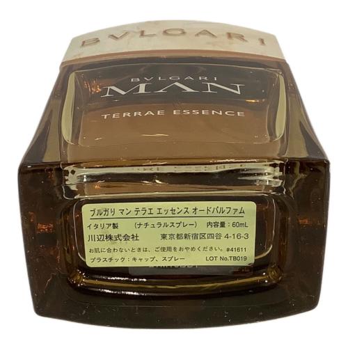 BVLGARI (ブルガリ) オードパルファム 60ml 残量80%-99% マン テラエ エッセンス