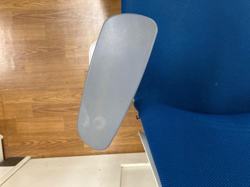 KOKUYO (コクヨ) ワークチェアー ブルー×ホワイト DUORA