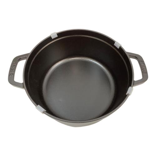 Staub (ストウブ) ピコ ココット ラウンド SIZE 24cm ブラック