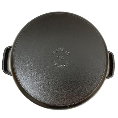 Staub (ストウブ) ピコ ココット ラウンド SIZE 24cm ブラック