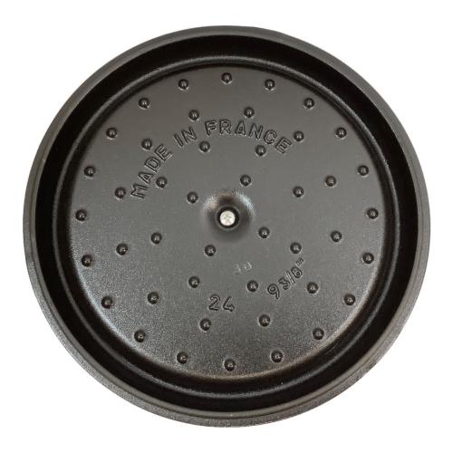 Staub (ストウブ) ピコ ココット ラウンド SIZE 24cm ブラック