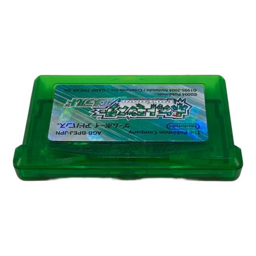 ポケットモンスターエメラルド ゲームボーイアドバンス用ソフト