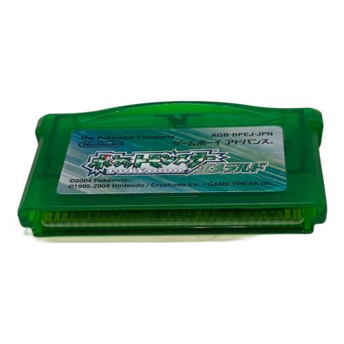 ポケットモンスターエメラルド ゲームボーイアドバンス用ソフト