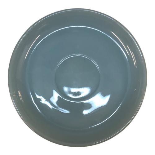 Fire King (ファイヤーキング) カップ&ソーサー ターコイズブルー